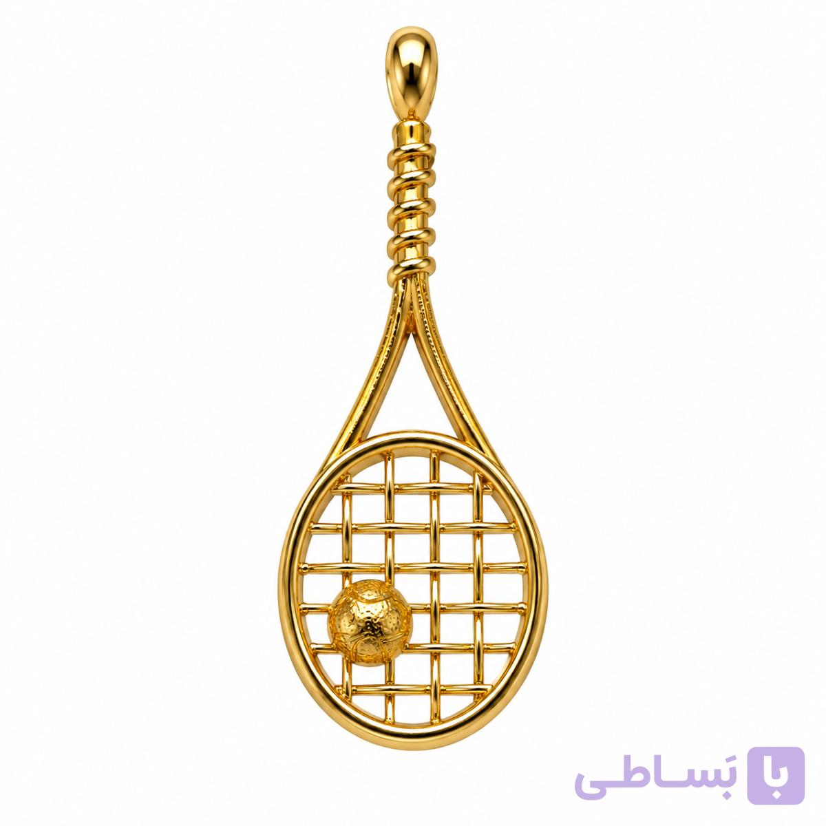 مدال راکت تنیس و توپ کد 11548
