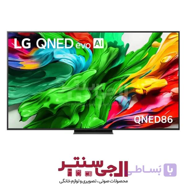 تلویزیون هوشمند ال جی مدل QNED86A سایز 100 اینچ