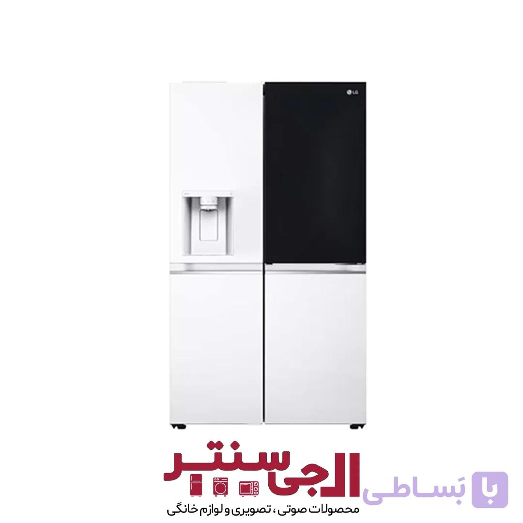 یخچال فریزر ساید بای ساید ال جی مدل X39 رنگ نقره ای مونتاژ چین — تصویر 1
