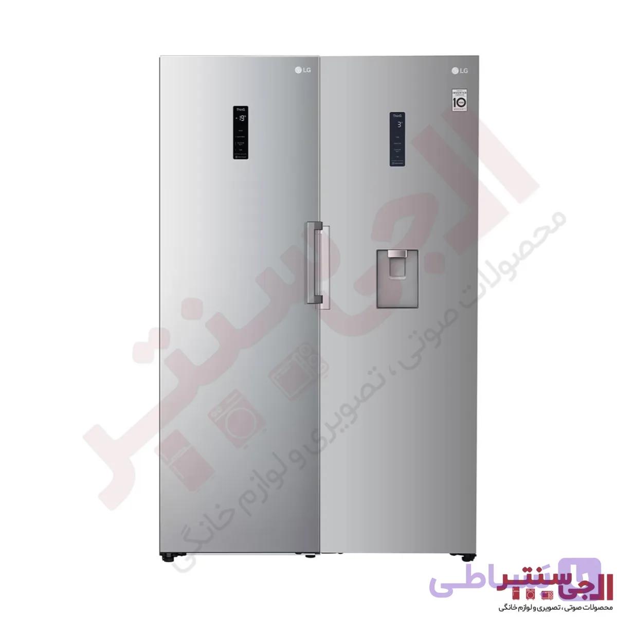 یخچال فریزر دوقلوی ال جی مدل 514-511 ظرفیت 40 فوت — تصویر 1