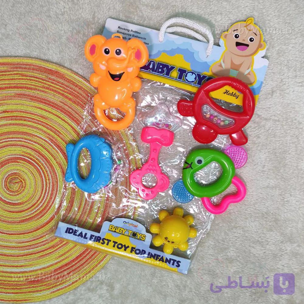 جغجغه 6 عددی baby toys