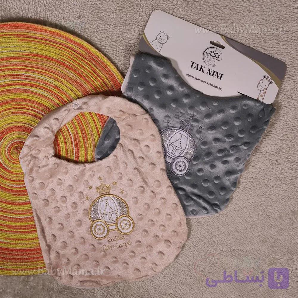 پیش بند حبابی گلدوزی کالسکه — تصویر 1