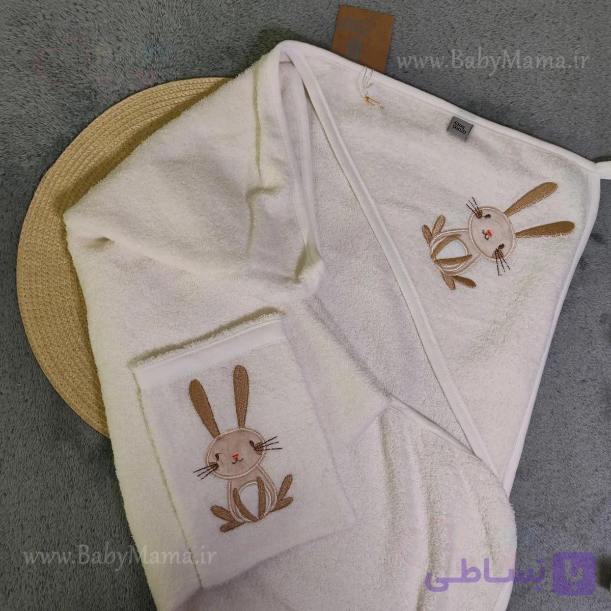 حوله دوتیکه گلدوزی خرگوش — تصویر 1