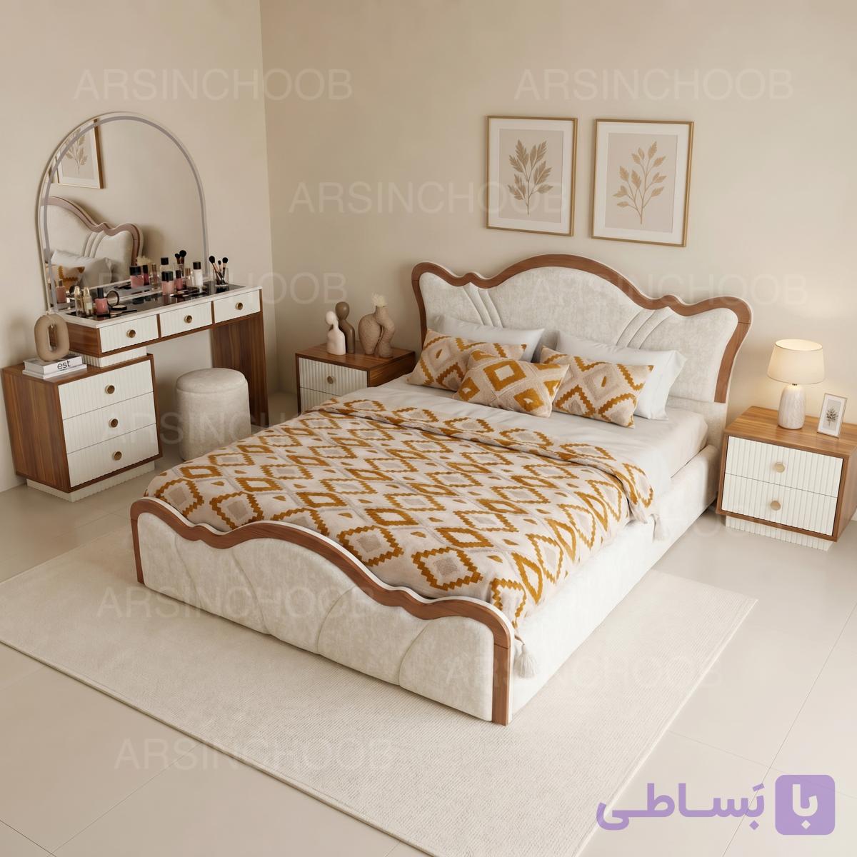 سرویس خواب دونفره مدل اپادانا