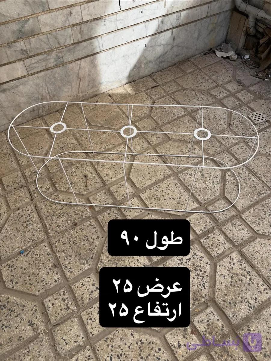 لوستر بیضی طول ۹۰ ارتفاع ۲۵  عرض ۲۵