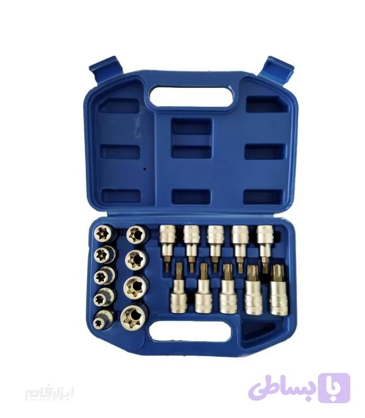 جعبه بکس 19 پارچه E و T آلن بکسی ستاره و بکس E درایو 1/2 اسکای SKY مدل ST-7119ET — تصویر 1