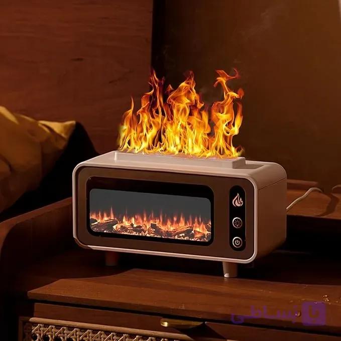 دستگاه رطوبت‌ ساز طرح شومینه مدل LA-0646 — تصویر 1