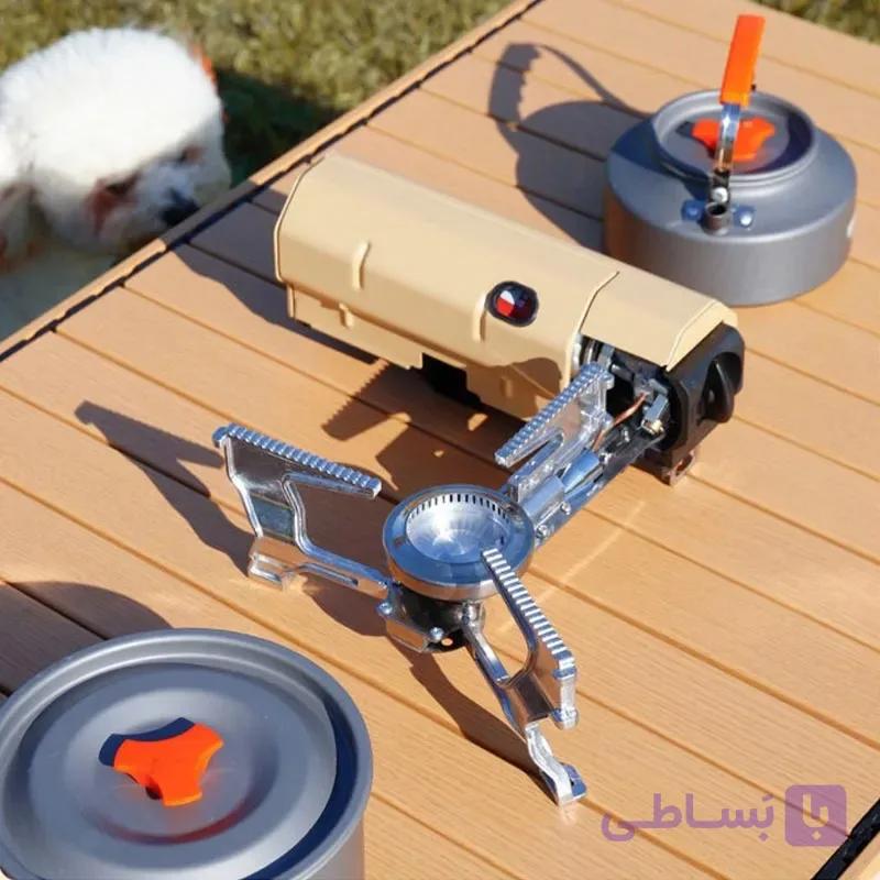 اجاق گاز مسافرتی تاشو با جرقه الکترونیکی مدلAj2600W — تصویر 1
