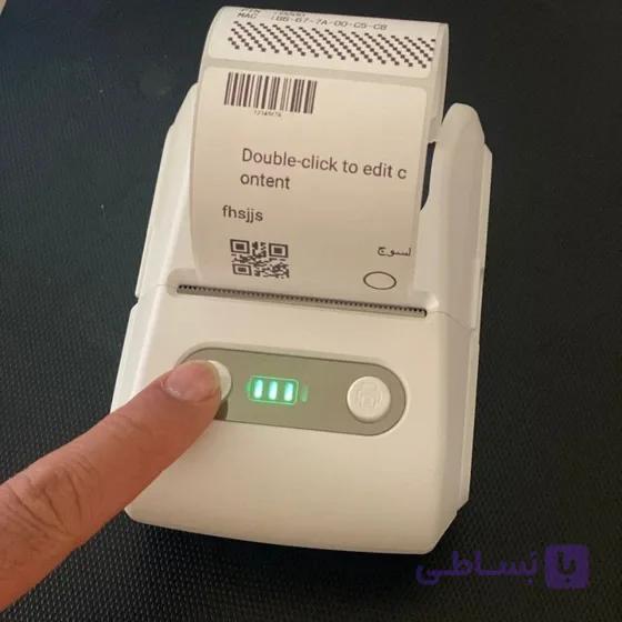 پرینتر لیبل‌ زن حرارتی قابل حمل مدل LP — تصویر 1