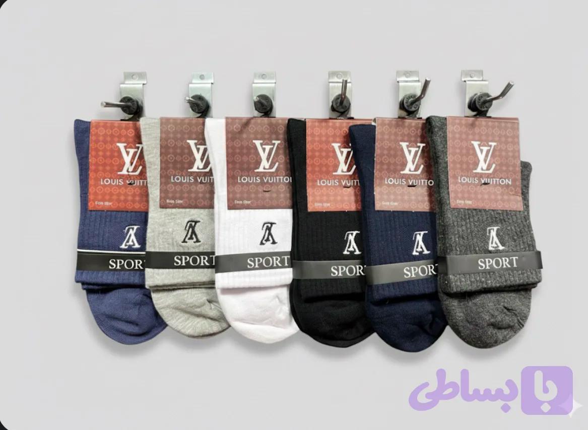 جوراب کبریتی مردانه طرح Louis Vuitton ۳۰۱۷