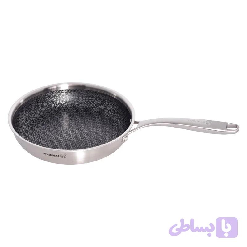 خريد قسطی تابه استیل کرکماز طرح Altima آلتیما لیزری کد 3876 سایز 24