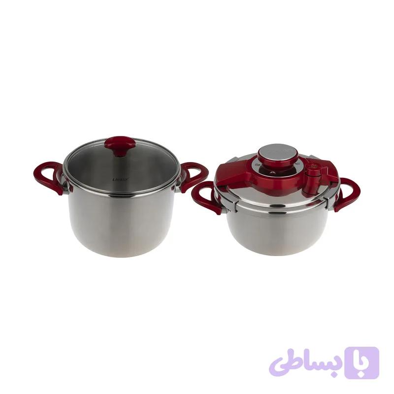 زودپز دوقلو لاویلوکس مدل قرمز compact