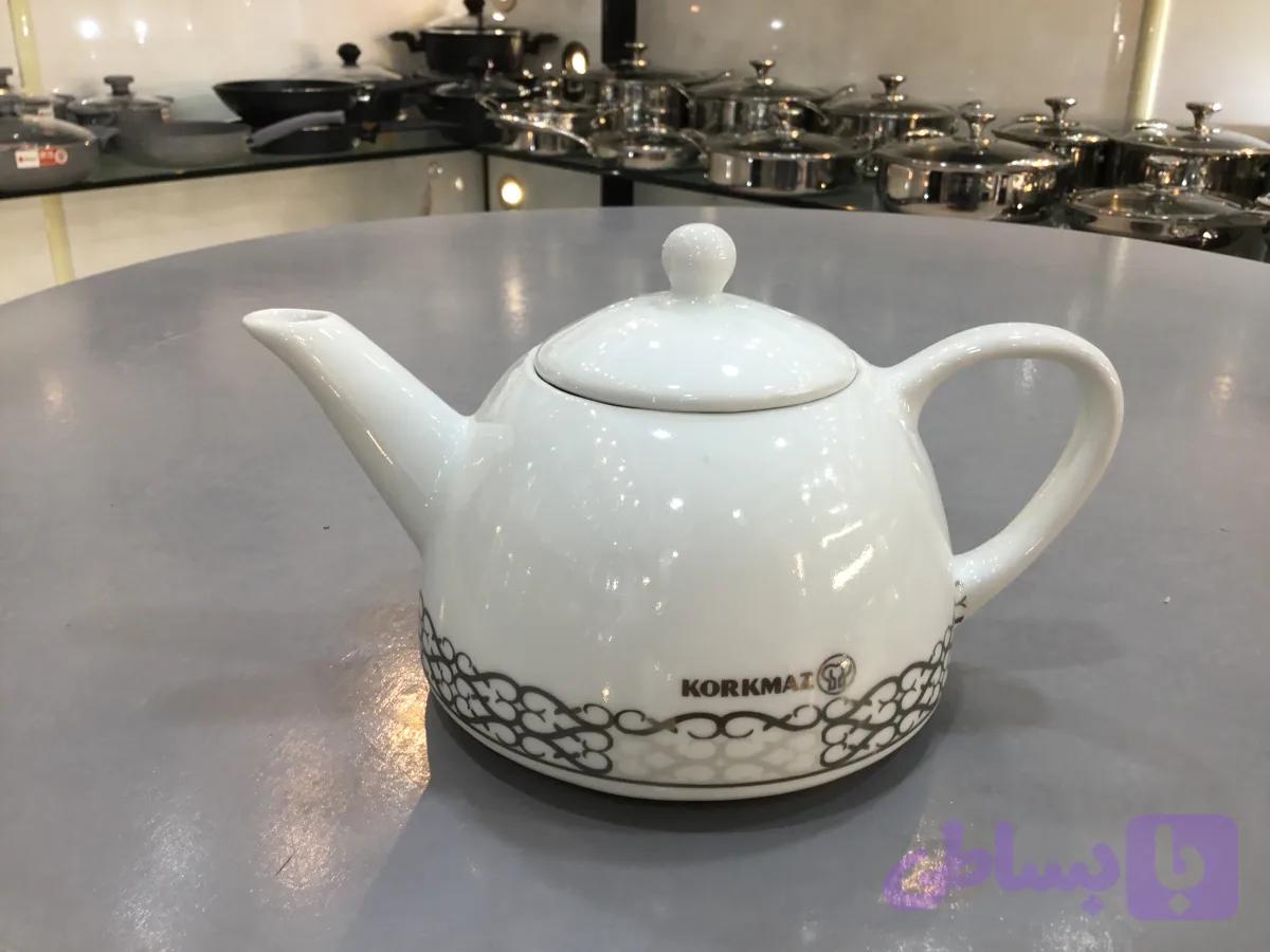 خريد قسطی قوری چینی طرح کرکماز
