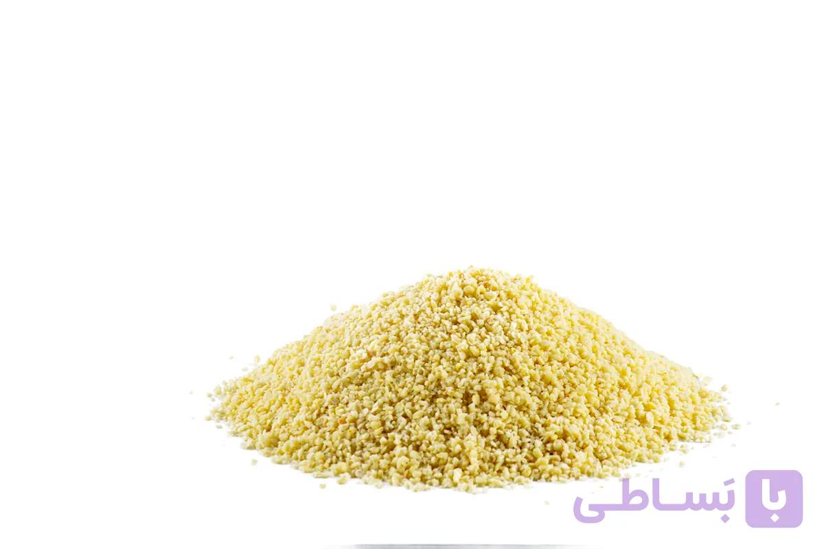 آرد سوخاری زرد با رنگ طبیعی آمون پاکت 20 کیلویی — تصویر 1