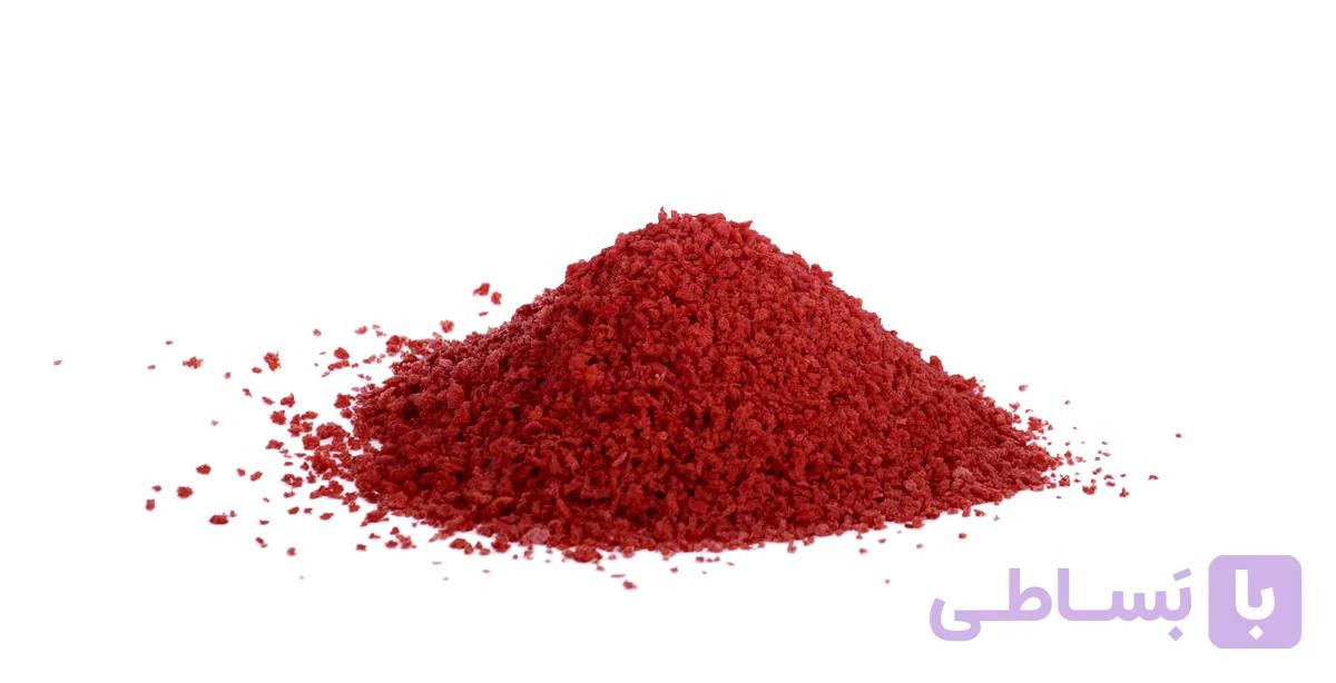 آرد سوخاری قرمز آمون بارنگ طبیعی پاکت 20کیلویی