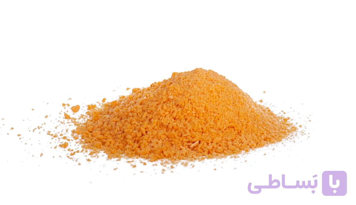 آرد سوخاری نارنجی آمون با رنگ طبیعی پاکت 20کیلویی — تصویر 1