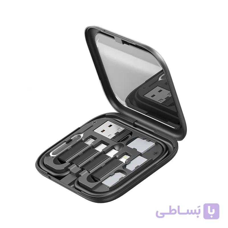 جعبه کابل مسافرتی 6 در 1 هیسکا HR-02