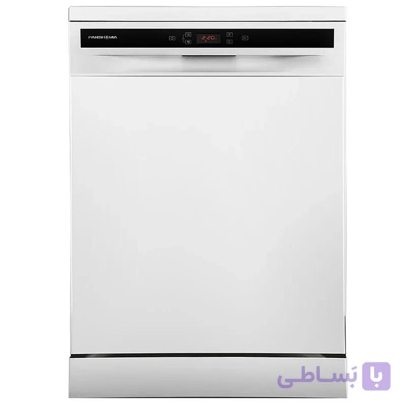 ماشین ظرفشویی 15 نفره پاکشوما مدل E53W سفید — تصویر 1