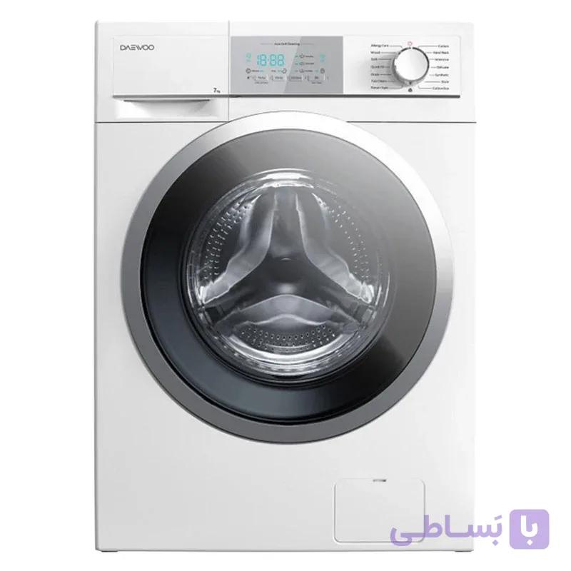 ماشین لباسشویی اتوماتیک دوو مدل LM-720W ظرفیت 7 کیلوگرم — تصویر 1