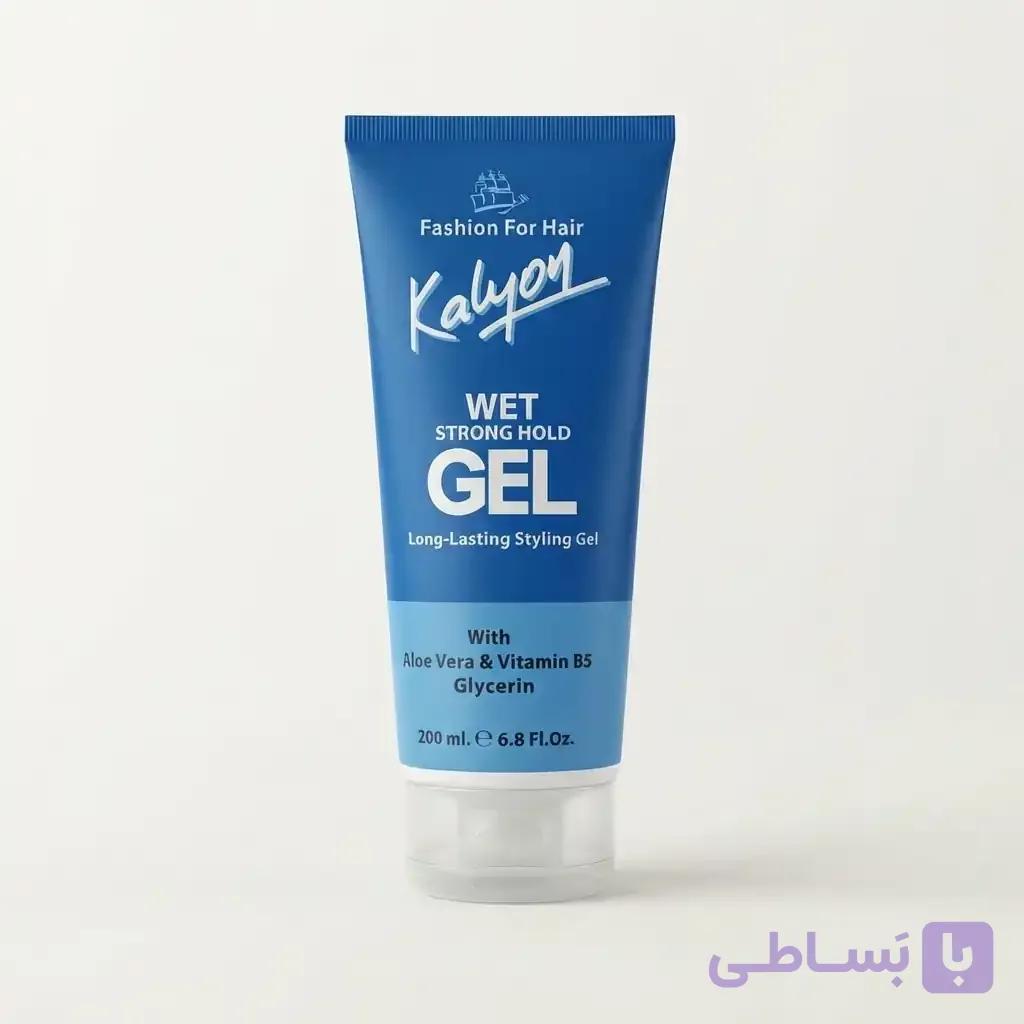 ژل مو مرطوب کالیون حالت دهنده و براق کننده مو — تصویر 1