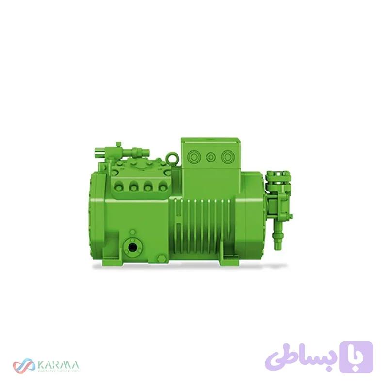 کمپرسور پیستونی نیمه بسته بیتزر مدل 4VES-7Y|کمپرسور پیستونی بیتزر 7.5 اسب بخار | Semi-hermetic Reciprocating Compressor