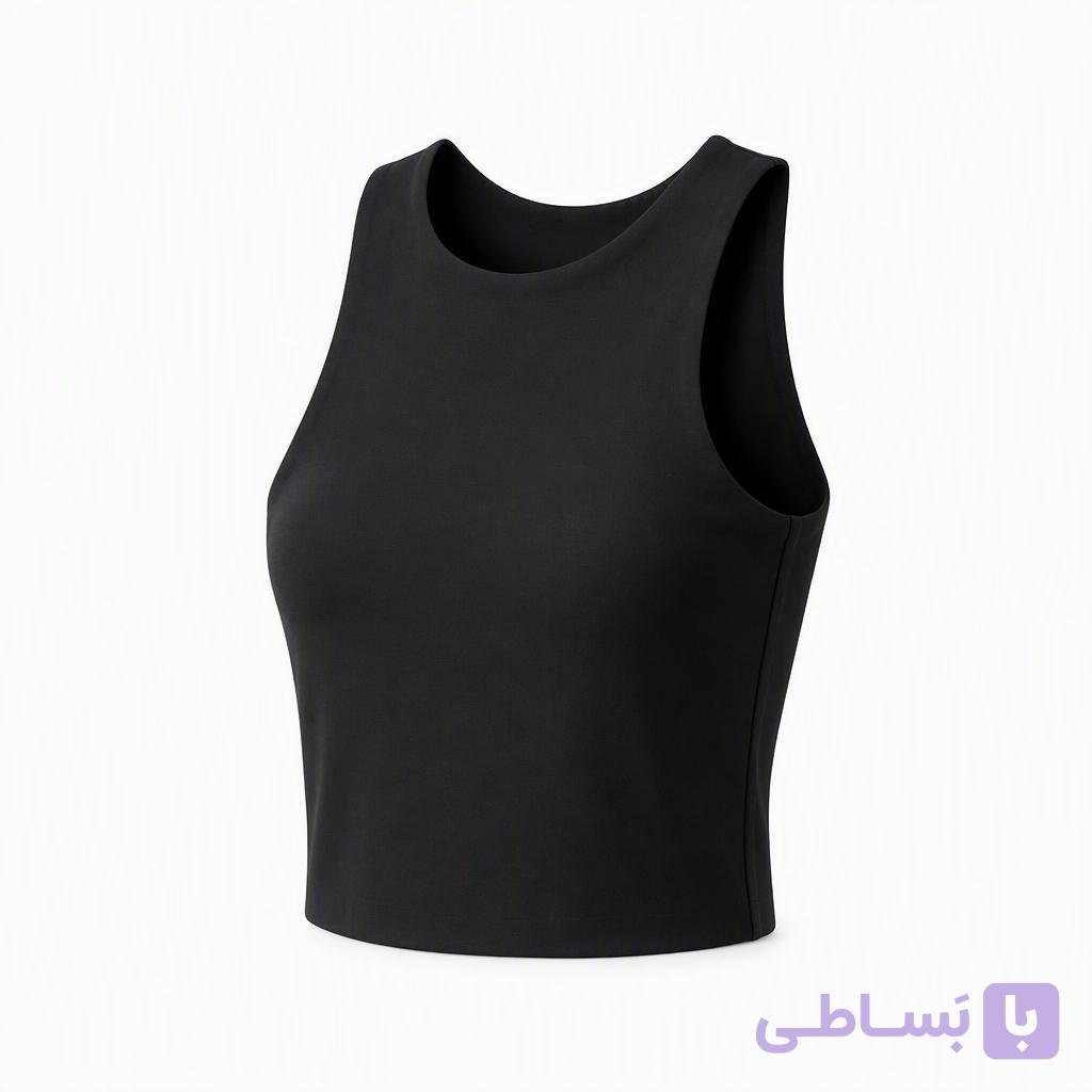 کراپ تاپ زنانه و دخترانه بیسیک‌ جنس تیپ لاکرا