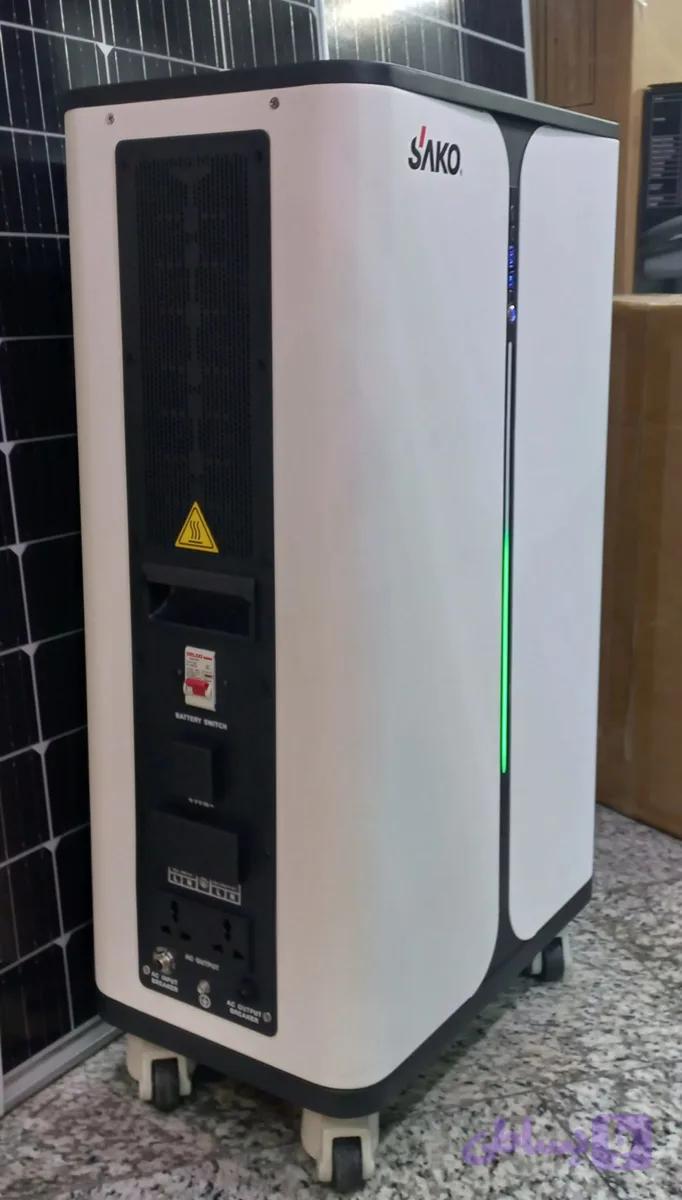 پاوراستیشن خورشیدی3KVA ساکو باتری لیتیوم 2/56KW برندSAKOمدل ALL IN ONE – ESS Alpha — تصویر 1