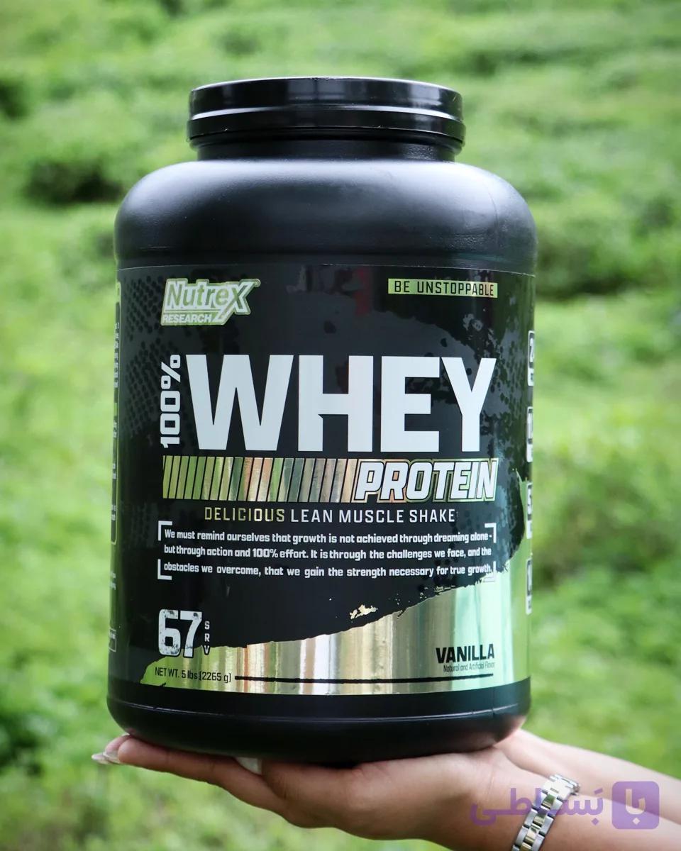 پروتئین وی ناترکس طرح جدید | Nutrex Research 100% Whey Protein — تصویر 1