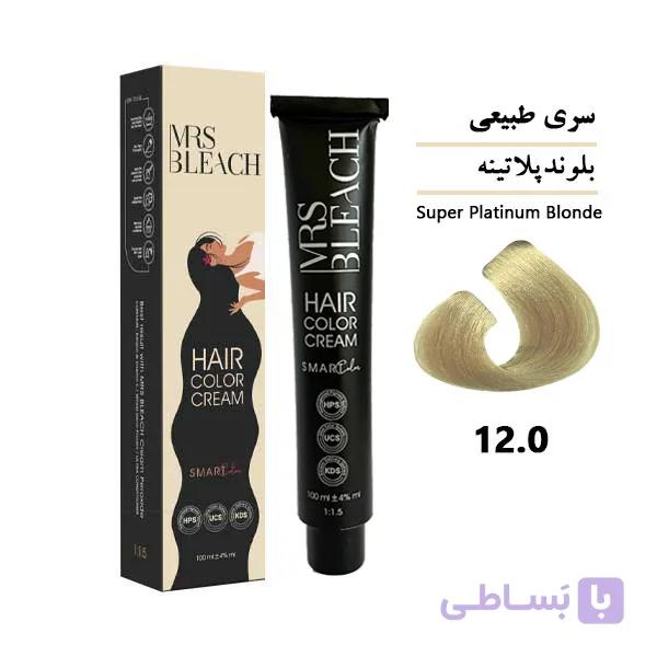 رنگ موی میس بلیچ سری طبیعی شماره 12.0 بلوند پلاتینه