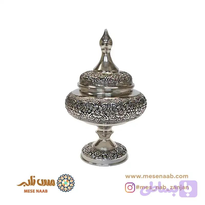 شکلات‌ خوری مسی کروم پرند | مس ناب — تصویر 1