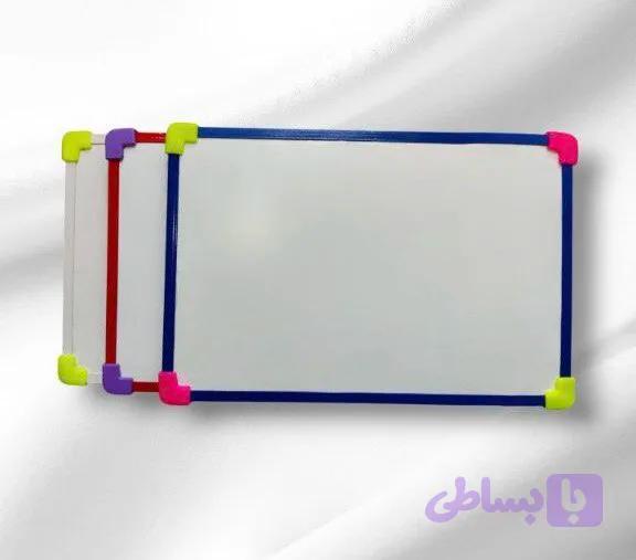 تخته وایت برد قاب رنگی تخته‌چی پلاس مدل ویوا – قاب آلومینیومی، شیک و بادوام