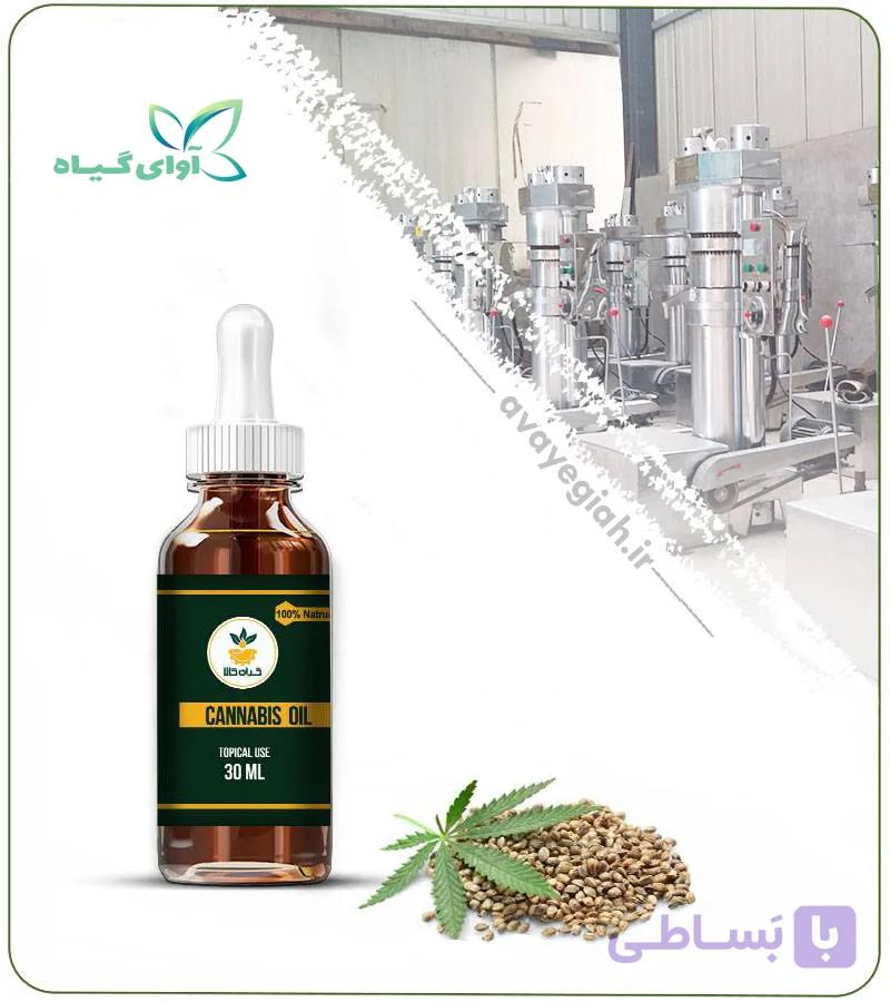 روغن شاهدانه مخصوص پوست صورت