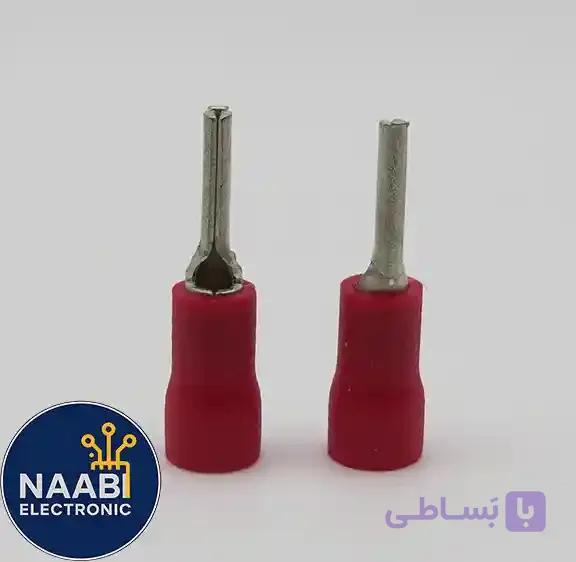 سرسیم سوزنی روکش دار قرمز سایز 1 — تصویر 1