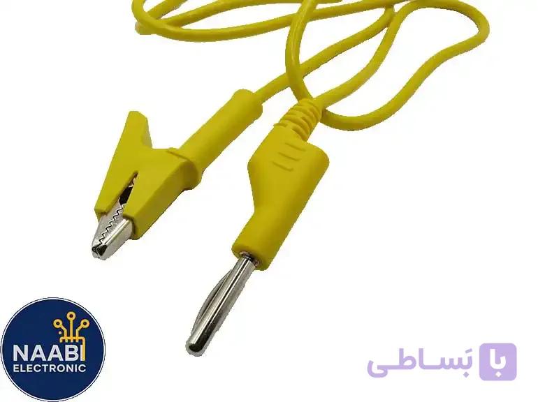 کابل منبع تغذیه سوسماری به موزی زرد — تصویر 1