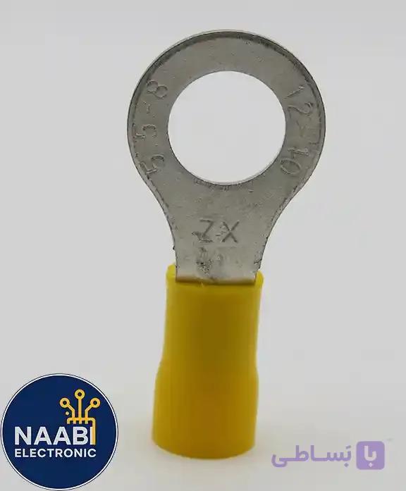 سرسیم گرد (حلقوی) روکش دار 6-5.5 زرد — تصویر 1
