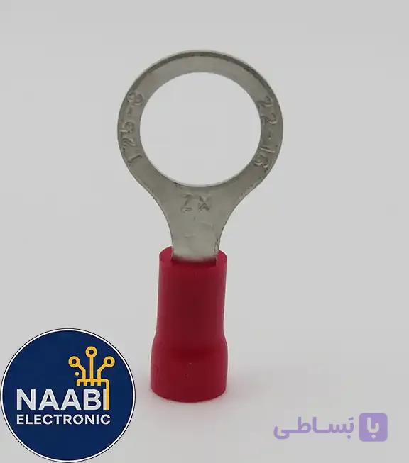 سرسیم گرد (حلقوی) روکش دار 5-1.25 قرمز — تصویر 1