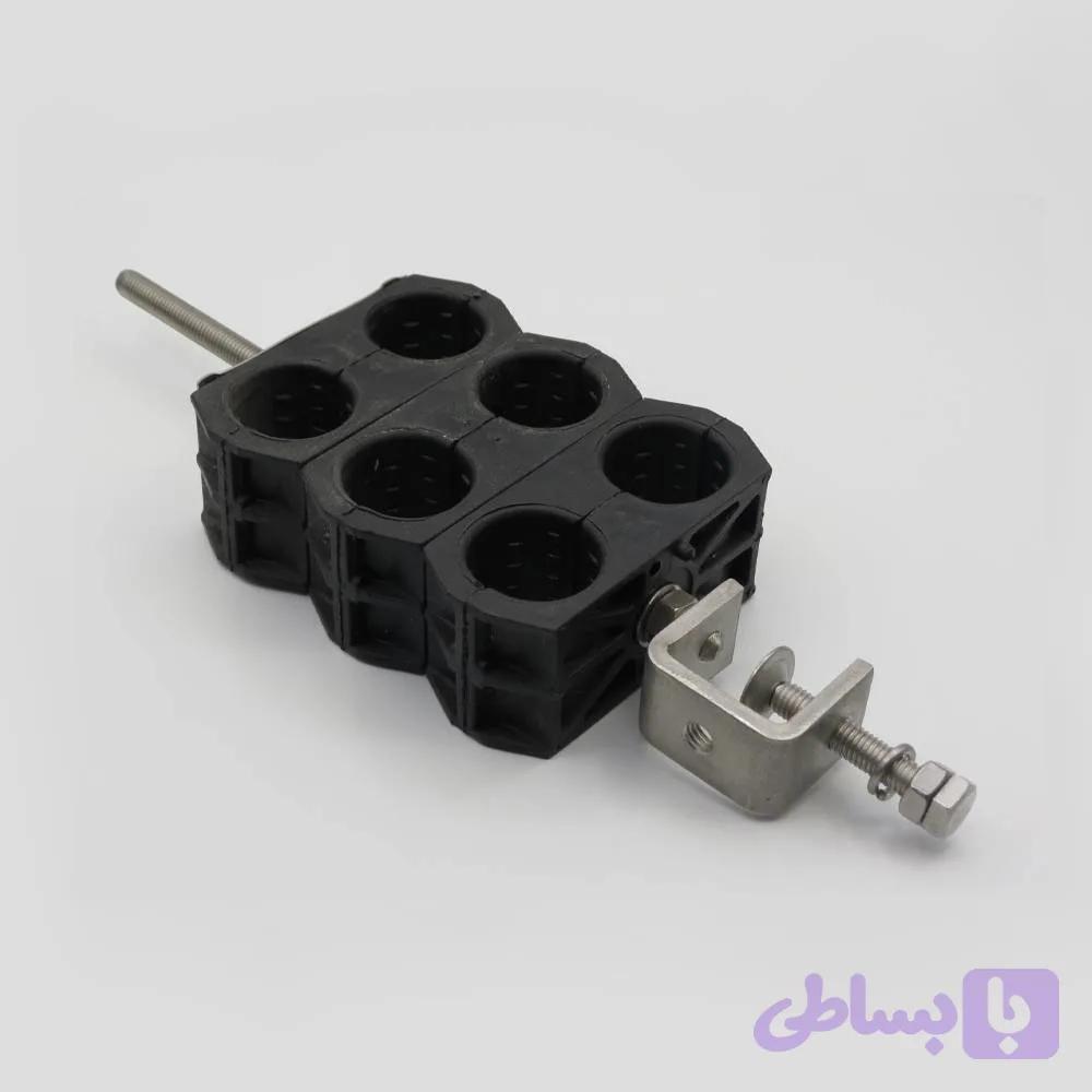 بست فیدر 6 تایی کابل "7/8