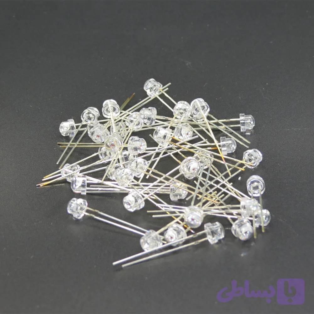 ال ای دی کلاهی زرد 5MM