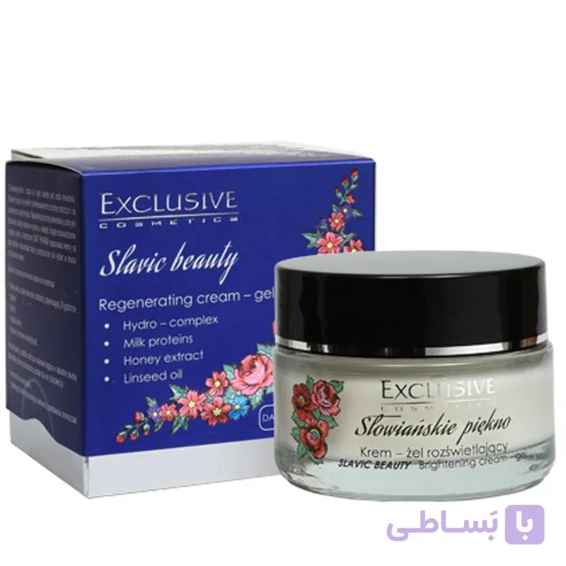 کرم ژل بازسازی کننده اسلاویک اکسکلوسیو حجم 50 میلی لیتر