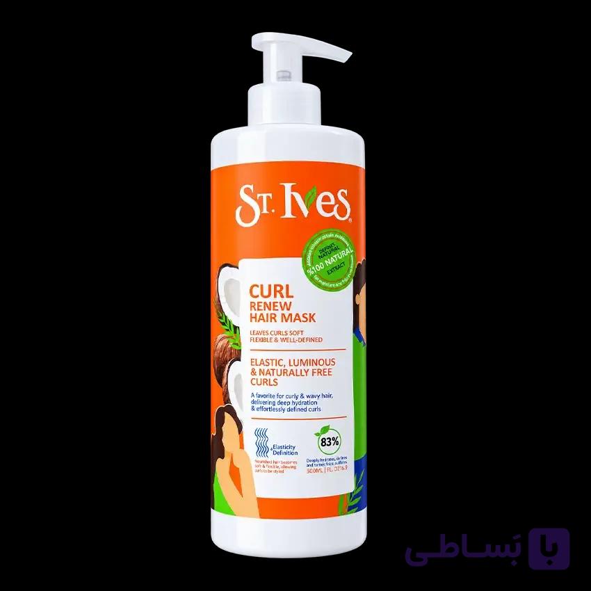 ماسک موی فر با آبکشی ST.Ives حجم500 میلی لیتر