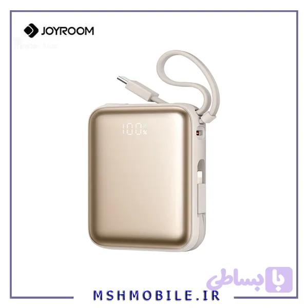 پاور بانک 10000 با کابل تایپ سی و لایتنینگ جویروم JOYROOM JR-PBF27 Power Bank — تصویر 1