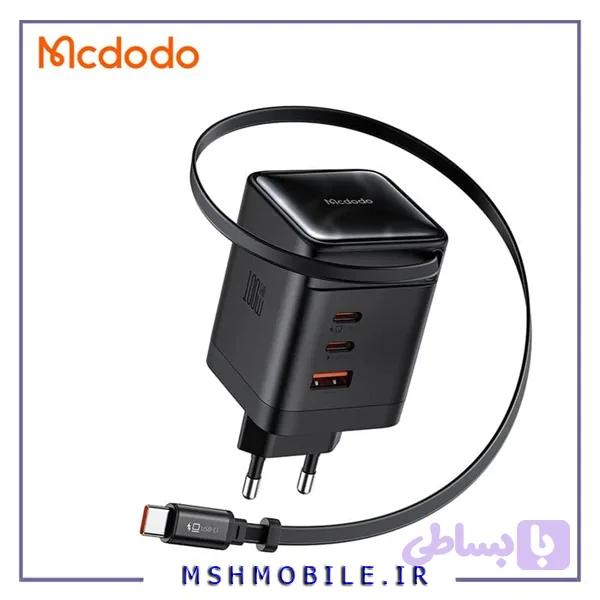 شارژر دیواری 100وات مک دودو MCDODO مدل CH-8470 با 4 پورت — تصویر 1