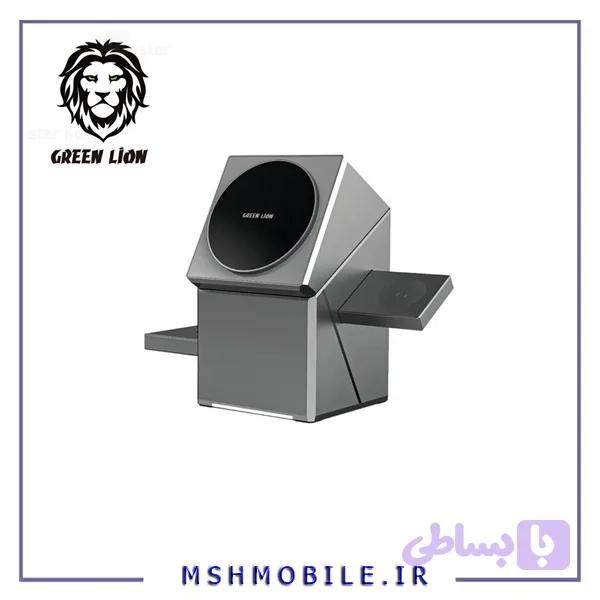 شارژر وایرلس گرین لاین 3 در 1 Power Trio با ظرفیت 15 وات — تصویر 1