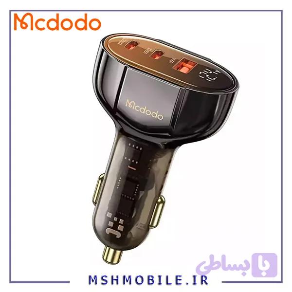 شارژر فندکی فست شارژ ماشین تایپ سی 100 وات مک دودو CC-2310 — تصویر 1
