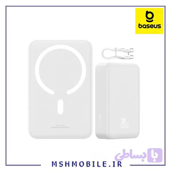 پاوربانک مگنتی باسئوس ظرفیت 20w 20000mAh مدل Baseus EnerFill FM41 — تصویر 1