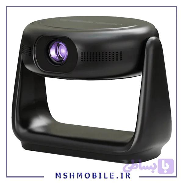 ویدئو پروژکتور شارژی قابل حمل پاورولوژی Powerology Full HD Portable Video Projector PWHDPBNBK — تصویر 1