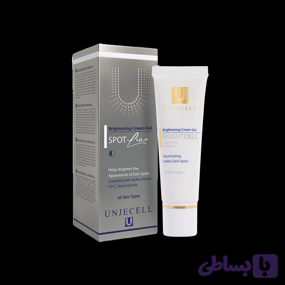 کرم ژل ضدلک و روشن‌کننده آنژسل | Brightening Cream Gel – Spot Line