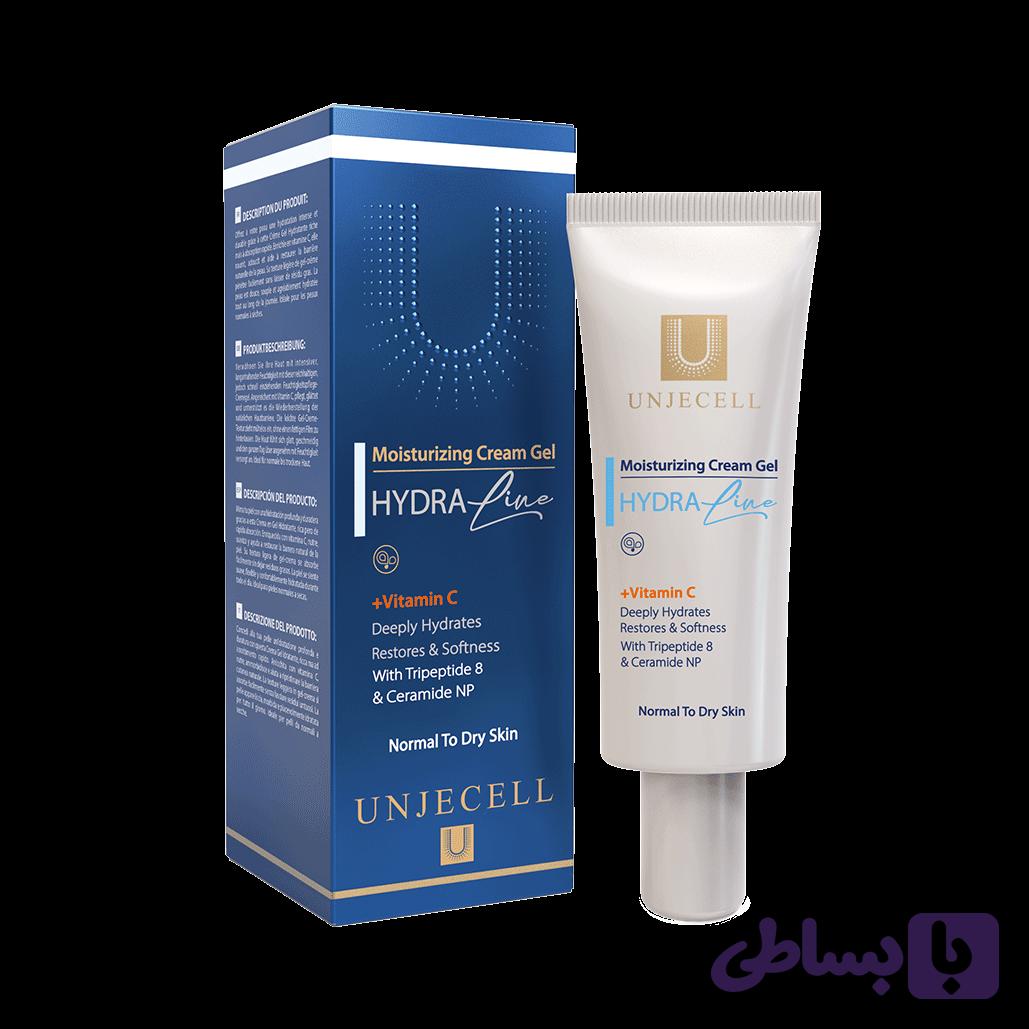 کرم ژل آبرسان ویتامین C آنژسل | Moisturizing Cream Gel + Vitamin C – Hydra Line