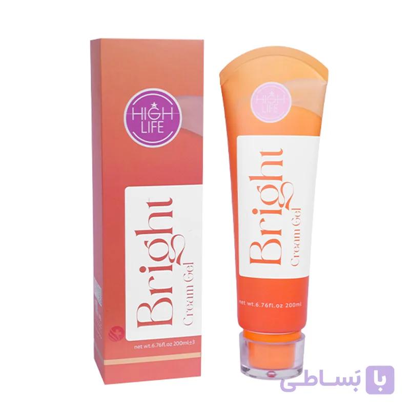 کرم ژل روشن کننده هایلایف برایت BRIGHT — تصویر 1