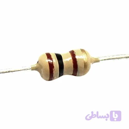 مقاومت 100 اهم 0.125 وات معمولی